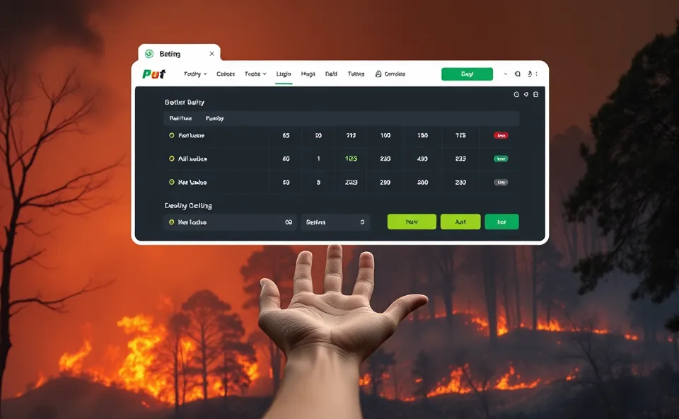 Wildfire Prediction Markets: Ethical Bet or Arson Risk? 1 Ft. wildfire prediction markets
