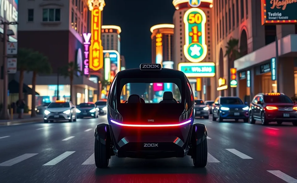 Zoox Launches First Paid Robotaxi Service Without Steering Wheels