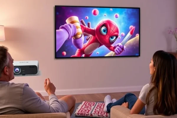 BenQ GV50 Review: Portable Fun, Quality Trade-Offs? 1 Ft. benq gv50 portable projector review