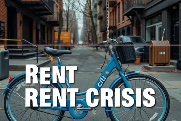 NYC Rent Crisis: Art Project Slows Citi Bikes 8 NYC Rent Crisis: Art Project Slows Citi Bikes