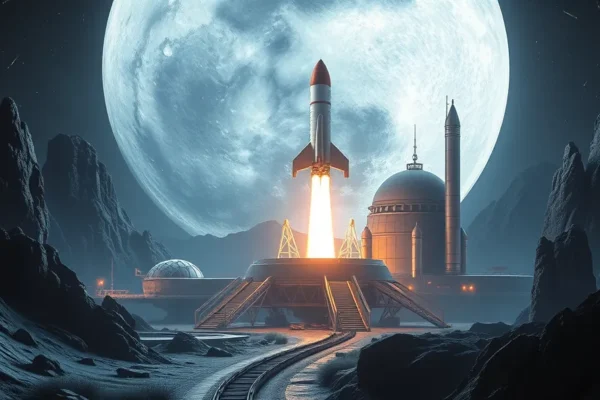 Deloitte: Lunar Economy Hits $566B by 2050, SpaceX Speeds It Up 1 Ft. deloitte lunar economy spacex 2050