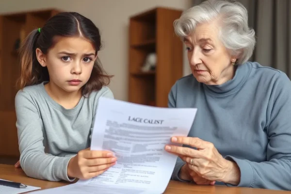 Ft. grandmother will cut mother out