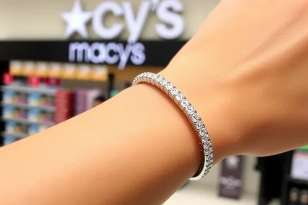 Macy’s Lab-Grown Diamond Bracelet 65% Off