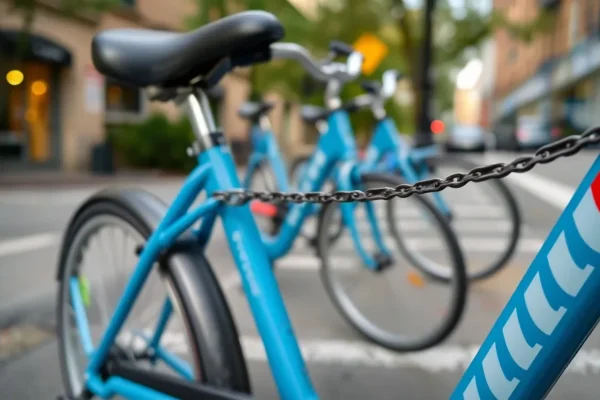 NYC Rent Crisis Art Project Slows Citi Bikes 1 Ft. nyc rent crisis citi bikes art