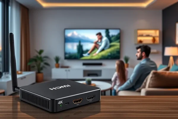 Nyrius Phoenix Home 4K60: Wireless Streaming Solution 1 Ft. nyrius phoenix home 4k60 wireless