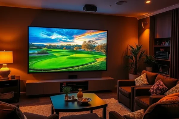 Ft. optoma gt2400hdr golf simulator projector review