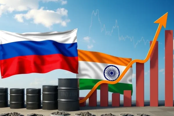 Ft. russia india oil market record