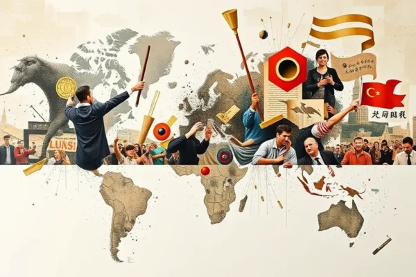 The Paradox: Chaotic World, Boring Art?