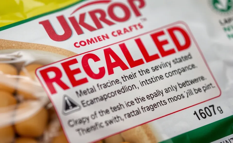 Ft. ukrops recall metal spaghetti cobbler