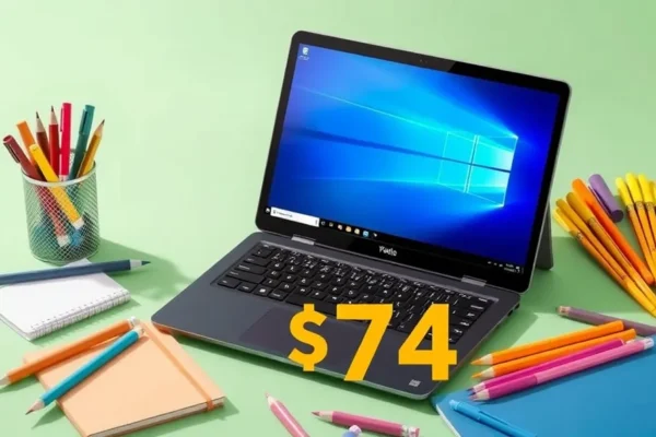 Walmart $74 2-in-1 Laptop Tablet: Back-to-School Steal 1 Ft. walmart 74 2 in 1 laptop tablet deal