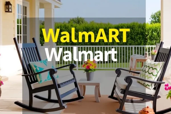 Ft. walmart rocking chair patio set deal