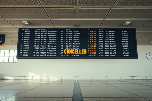 Airline Bankruptcy: Hundreds of Flights Canceled