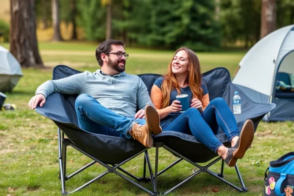 Amazon’s $40 Camping Loveseat: Cozy & Cool