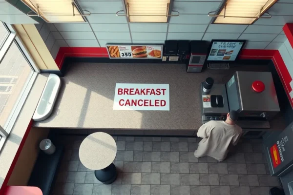Burger Chain Axed Breakfast at 100s of Locations