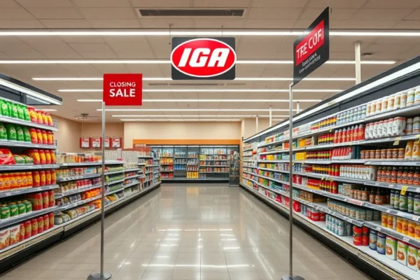 IGA Closes Stores in 4 States Amidst Challenges