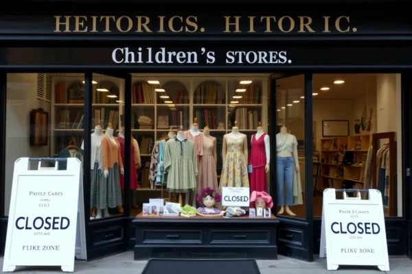 Kids Clothing Giant Closes 29 Stores Amid Retail Woes
