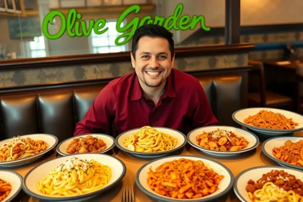 Olive Garden Lifetime Pasta Pass: Meet the Man Who Won Big