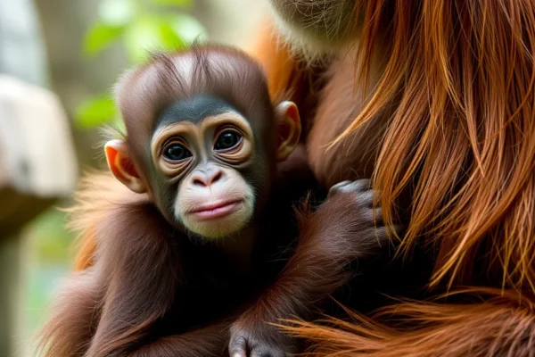 Ft. orangutan breeding program baby boom