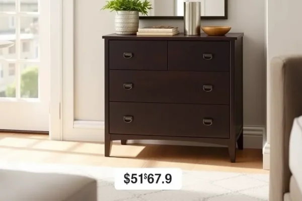 Walmart Mini Dresser Sale: $26 Deal