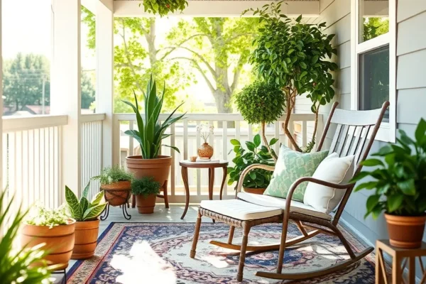 Amazon’s $94 Rocking Chair Patio Set for Small Spaces