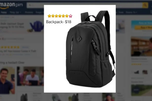 Amazon’s 95K 5-Star Travel Backpack for Only $18