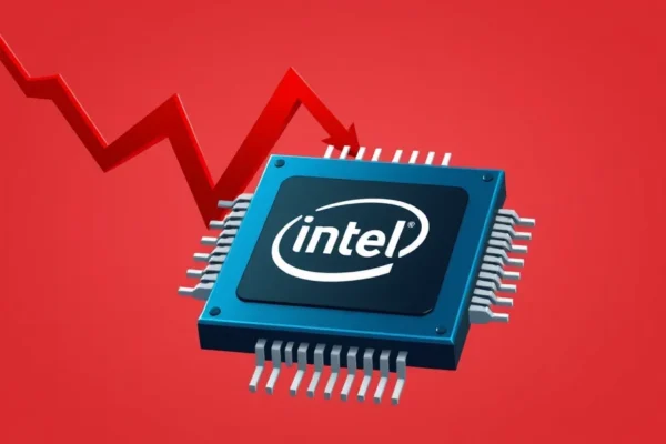 Intel Shares Plunge 22% on Weak Sales and Margin Warning