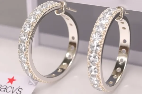 Macy's Sale: Simone I. Smith Crystal Hoop Earrings for $179 6 Macy’s Sale: Simone I. Smith Crystal Hoop Earrings for $179
