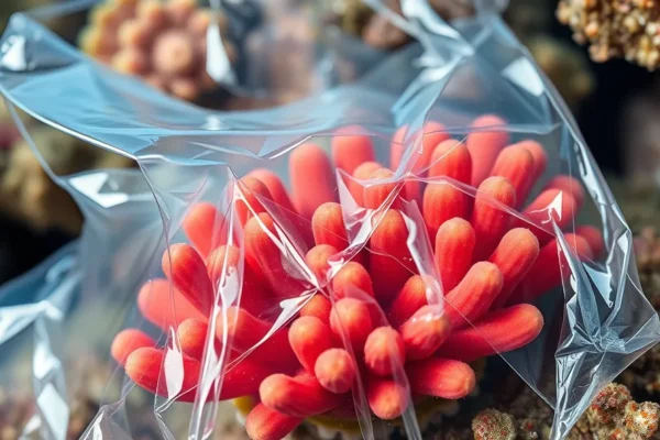 Melting Plastic Chokes Corals: A New Ocean Threat