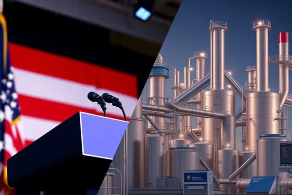 Trump Touts Kentucky Drug Plant Plan and Google Influence