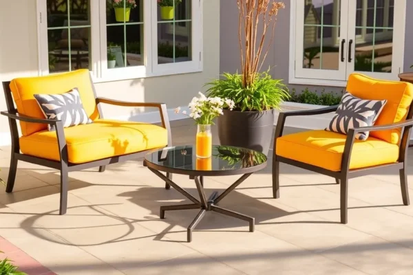 Walmart Patio Set Deal: 3-Piece w/ Glass Table $66 10 Walmart Patio Set Deal: 3-Piece w/ Glass Table $66