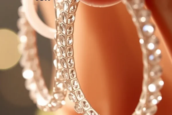 Walmart's $21 Swarovski Hoops: Sparkle for Less! 5 Walmart’s $21 Swarovski Hoops: Sparkle for Less!